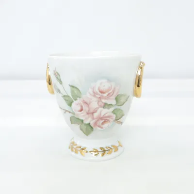 Dessert bowl (White, Pink, Green) from Kaiser
