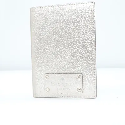 Reisepasshülle (Silber) von Kate Spade Leder, Polyester