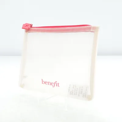 Toilet bag (Beige, Red) from Benefit