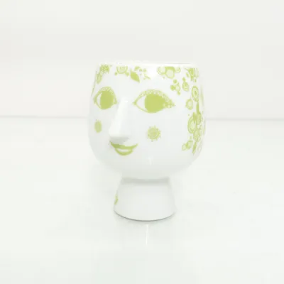 Home decoration (White, Green) from Bjørn Wiinblad
