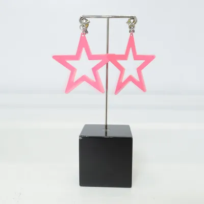 Boucles d'oreilles clips (Rose) Métal inconnu
