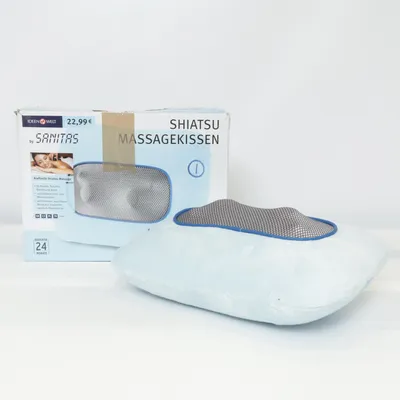 Massagekudde (Blå) från Sanitas