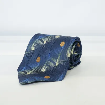 Stropdas (Blauw, Meerkleurig) van Duke Zijde