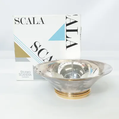 Schaal (Zilver, Goud) van Scandia Present