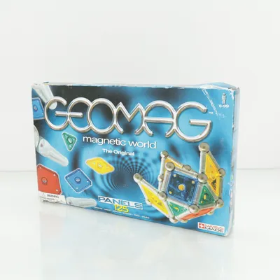 Byggsats (Blå, Flerfärgad) från Geomag