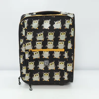 Carry-on suitcase (Black, Multicolored) from Pick & Pack