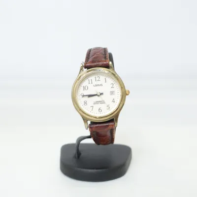 Wristwatch (Brown, Gold) from Lorus