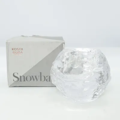 Candle holder (Transparent) from Kosta Boda