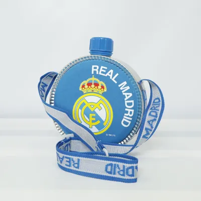 Vattenflaska (Blå, Gul, Vit) från Real Madrid