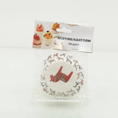 Muffinvorm (Wit, Grijs)