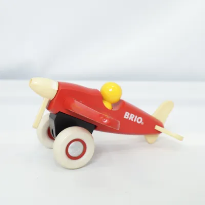 Leksaksflygplan (Röd, Gul) från Brio
