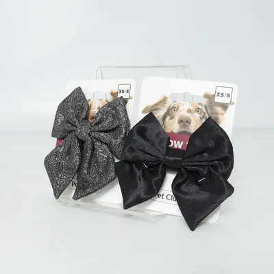 Bow tie (Black) from Pet Club Polyester