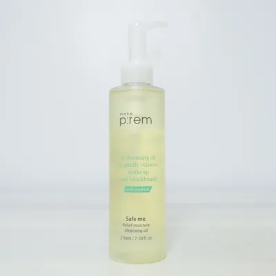 Ansiktsolja (Safe Me. Relief Moisture Cleansing Oil) från Make P:rem