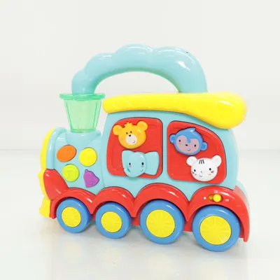 Toy train (Blue, Multicolored) from Smyths Toys