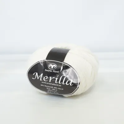 Garen (Merilla) van Svarta Fåret Acryl, Merinowol