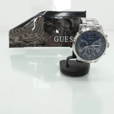 Armbandsur (Blå, Silverfärgad) från Guess
