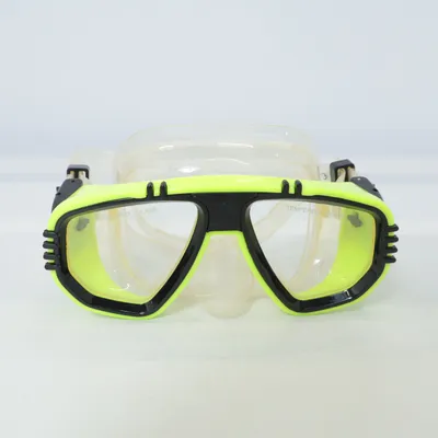 Masque de plongée (Jaune, Noir)
