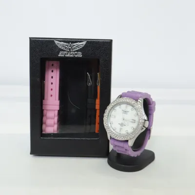 Wristwatch (Pink, Orange, Purple) from Aviator