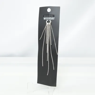 Boucles d'oreilles (Argent) de Weekday Métal inconnu