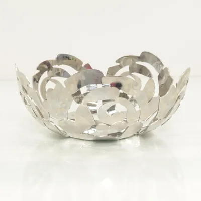 Fruitschaal (Zilver) van Alessi