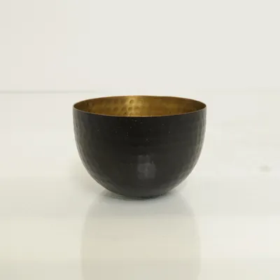 Skål (Svart, Guldfärgad) från IKEA