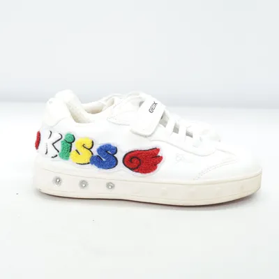 Trainers (White) from Geox Leather