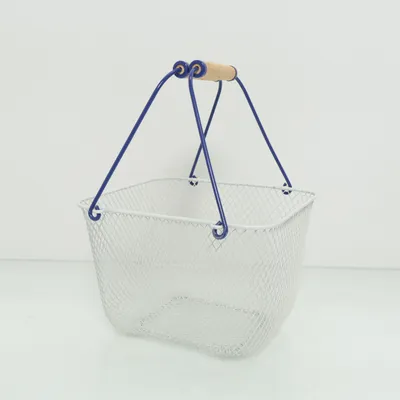 Rietenmand (Wit, Blauw, Bruin)