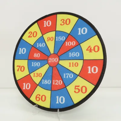 Skjuttavla (Röd, Blå, Gul)