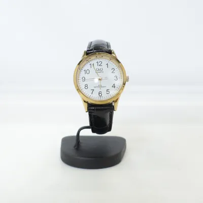 Wristwatch (Black, Gold, White) from Q&Q