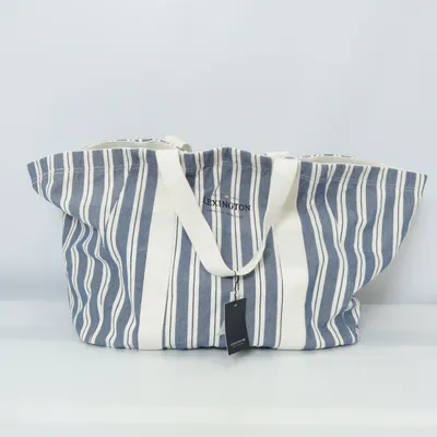 Beach bag (Blue, White) from Lexington Cotton