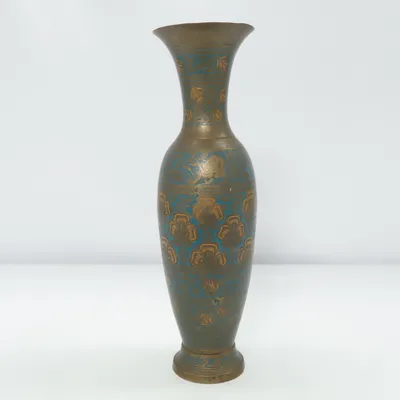 Vase (Gold, Blue) from Ske