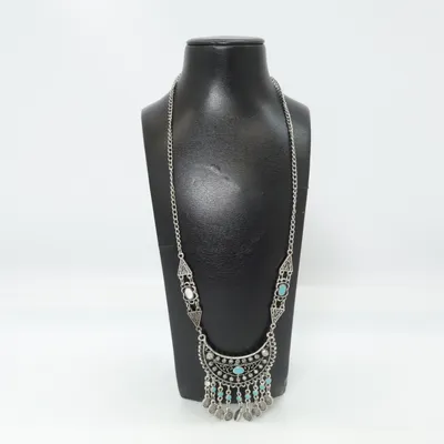 Collier (Argent, Turquoise) Métal inconnu