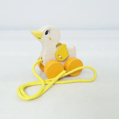 Pull toy (Yellow, Beige) from Goki