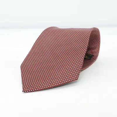 Tie (Red, White, Black) from Kailong Silk