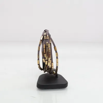 Armband (Grijs, Geel) van Ale-Hop Onbekend materiaal
