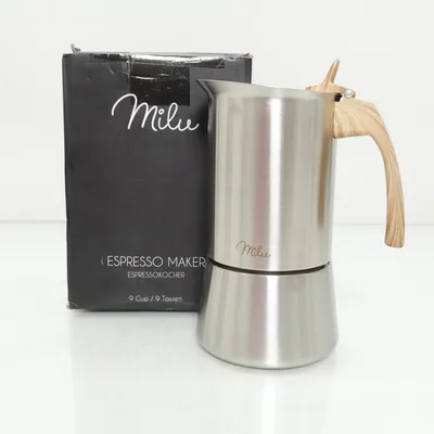 Perkolator (Silverfärgad) från Milu
