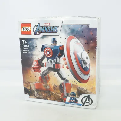 Bouwset (Captain America Mech Armour) van LEGO