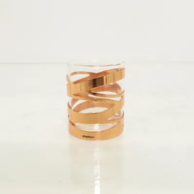 Ljuslykta (Transparent, Brun) från Stelton