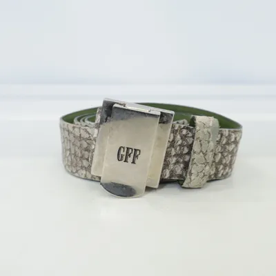 Belt (Green, Gray) from Gianfranco Ferré