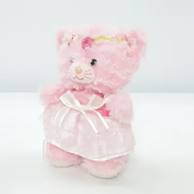 Peluche (Rose, Blanc) de Top-Toy Polyester