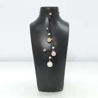 Collier (Noir, Argent) de Accessories Métal inconnu