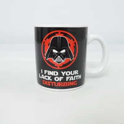 Mok (Zwart, Wit, Rood) van Star Wars