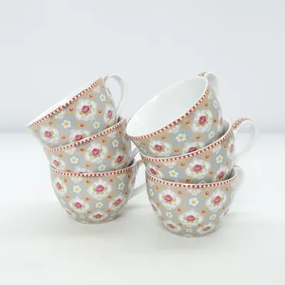 Cup (Beige, Multicolored) from Pip Home