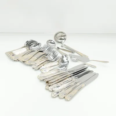 Bestick (Silverfärgad, Guldfärgad) från Edelstahl