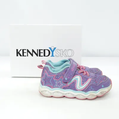 LED-Sneakers (Purple, Multicolored) from Kennedy Sko
