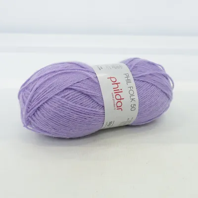 Fil (Phil Folk 50) de Phildar Polyamide, Laine