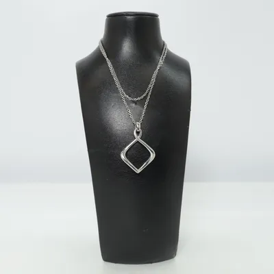 Necklace (Silver) from Steel Unknown metal