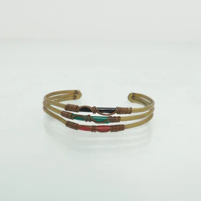 Armring (Guldfärgad, Flerfärgad) Okänd metall