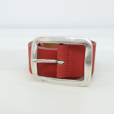 Ceinture (Rouge) de Vanzetti Cuir