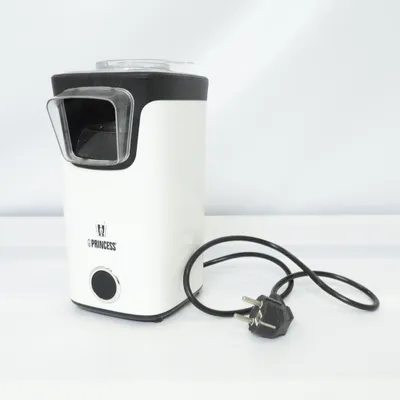 Popcornmaskin (Vit, Svart, Transparent) från Princess